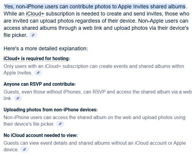 on photo albums
